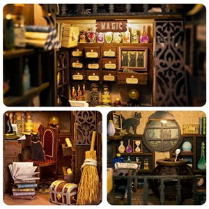 Magic pharmacist - maquette booknook