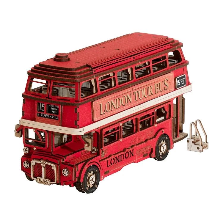 Maquette 3d - bus à impériale londres