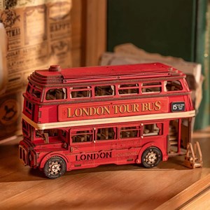 Maquette 3d - bus à impériale londres