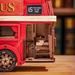 Maquette 3d - bus à impériale londres