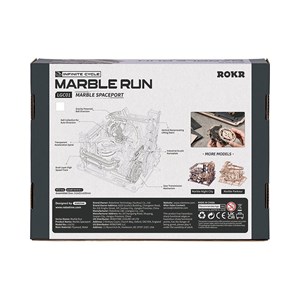 Maquette 3d - circuit à billes ultime