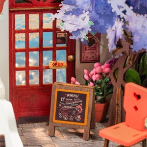 Maquette 3d - restaurant au bord de mer