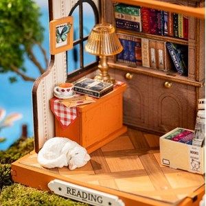 Maquette 3d - la librairie muse