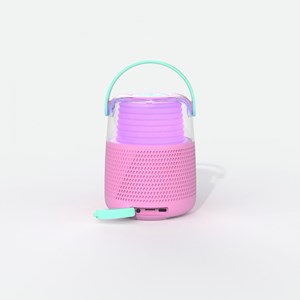 Enceinte & karaoké ks-80 - rose