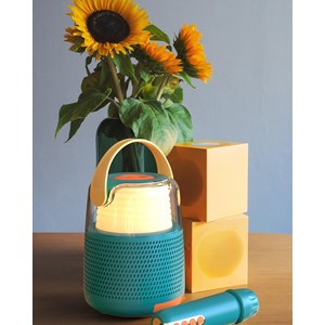 Enceinte & karaoké ks-80 - bleu