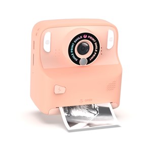 Appareil photo avec impression pixiprint rose enfant - mob