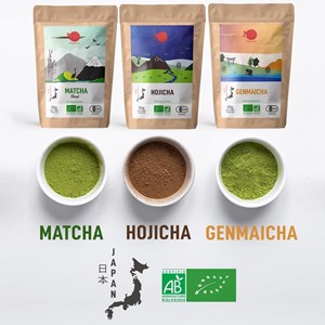 Coffret matcha latte trilogy - 3 * 50g