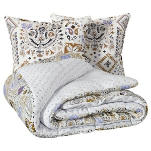Housse de couette 260x240 + 2 taies