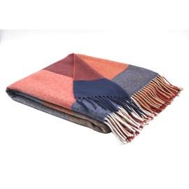 Plaid laine et cachemire clarence
