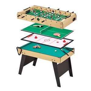 Table multi jeux 4 en 1 famille