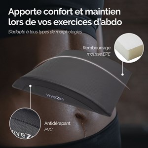 Coussin d'exercices pour abdominaux