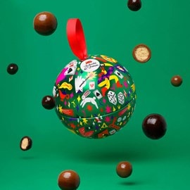 Boule de noël chocolat