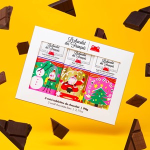 Coffret de 3 mini tablettes - noël