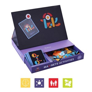 Coffret 92 formes magnétiques