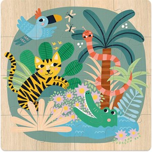 3 puzzles terre mer ciel