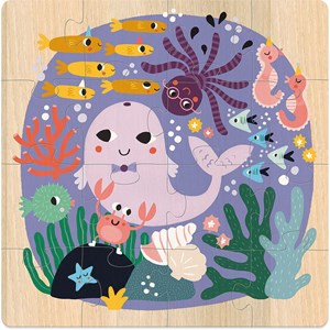 3 puzzles terre mer ciel