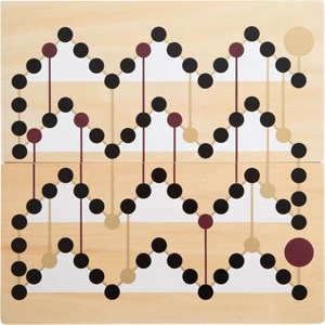 Jeu de ludo et d'échelles gold edition