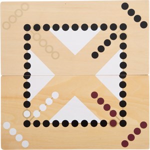 Jeu de ludo et d'échelles gold edition