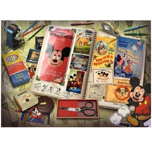 Puzzle anniversaire mickey 1950 - 1000 p