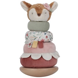 Tour d'anneaux à empiler fairy garden