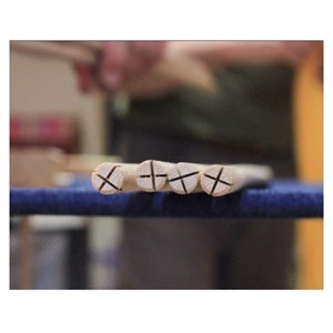 Baguettes en bois trigonos