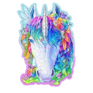 Puzzle en bois licorne élégante 150 pc