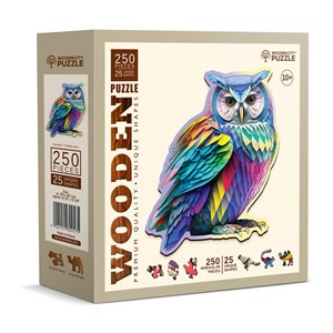 Puzzle en bois chouette tendance 150 pcs