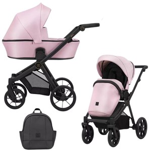 Poussette brav 2in1 bre-15 baby pink eco
