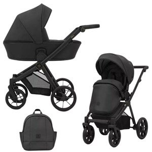 Poussette brav 2in1 bre-11 black eco