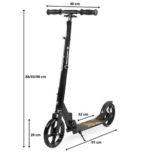 Trottinette enfant pliable + 7ans, 100kg