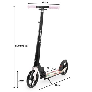 Trottinette enfant +7 ans 100kg, pliable
