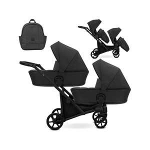 Poussette brav duo 2in1 bd-11 black eco