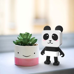 Mob - enceinte bluetooth dancing animal panda - 3w - danse