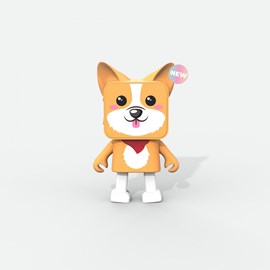 Dancing animal corgi
