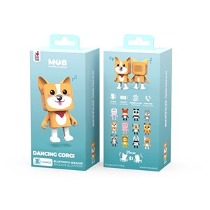 Mob - enceinte bluetooth dancing animal corgi - 3w
