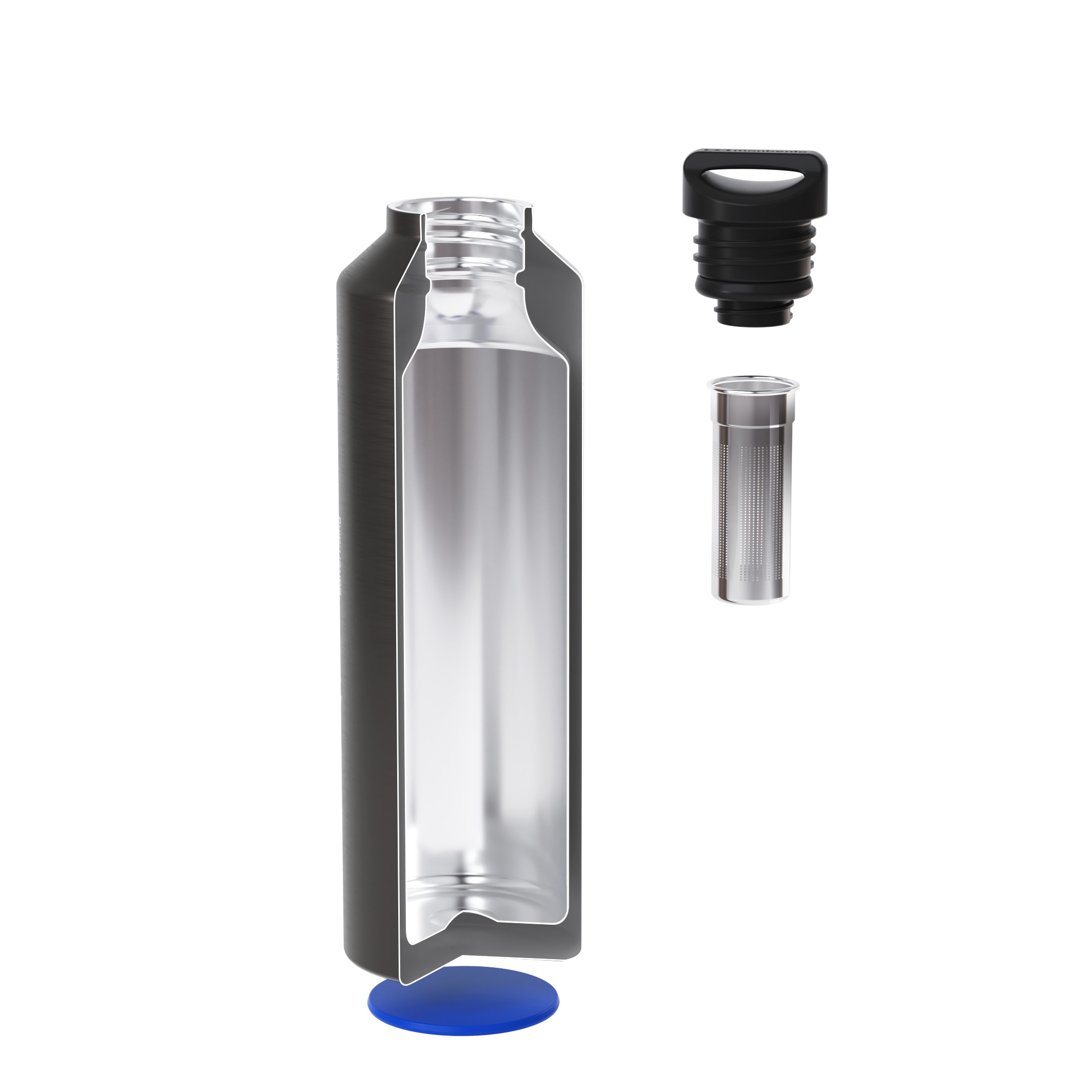 Gourde Isotherme LPG édition Limitée Or - 500ml, Neuve Avec Infuseur