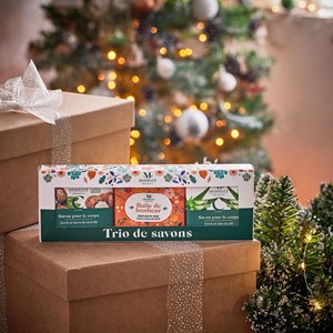 Coffret trio savons