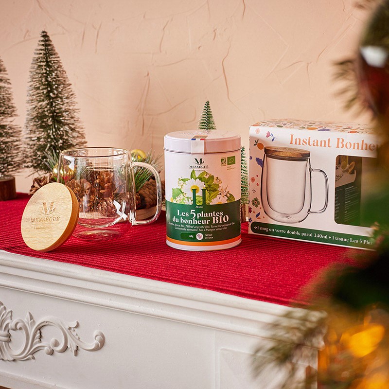Coffret cadeau tisane instant bonheur