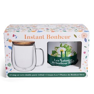 Coffret cadeau tisane instant bonheur