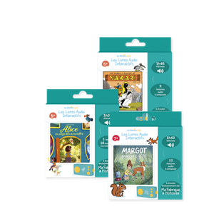 Lunii – pack 3 livres audio