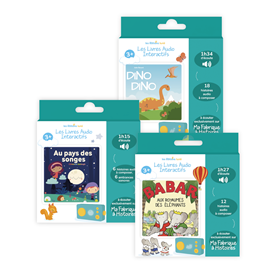 Lunii – pack 3 livres audio interactifs – pour conteuses ma fabrique à