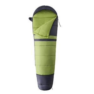 Sac de couchage loisir flex gris et vert