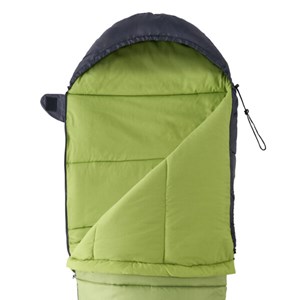 Sac de couchage loisir flex gris et vert