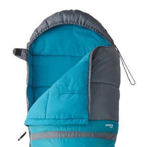 Sac de couchage loisir light gris bleu