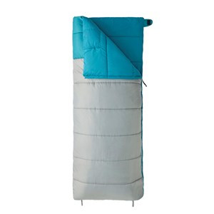 Sac de couchage loisir gris et bleu