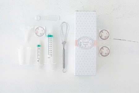 Kit ustensiles pour cosmétiques maison -