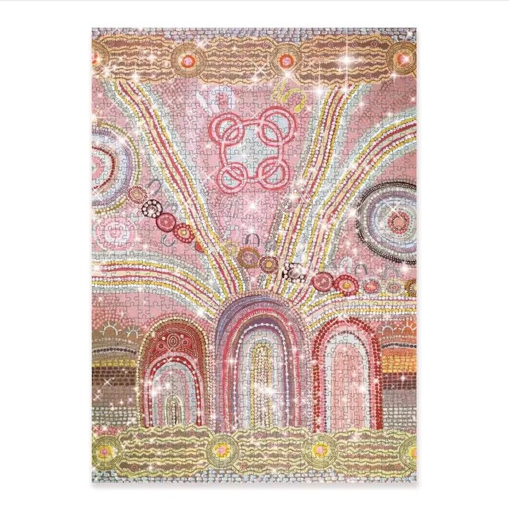 Puzzle de 1000 pièces à paillett