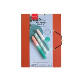 Diy home déco   mes bougies dip