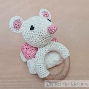 Kit amigurumi - mon hochet souris