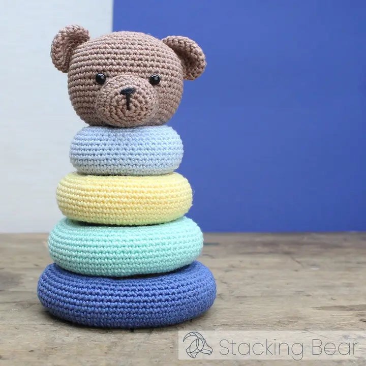 Kit amigurumi crochet jeu ours